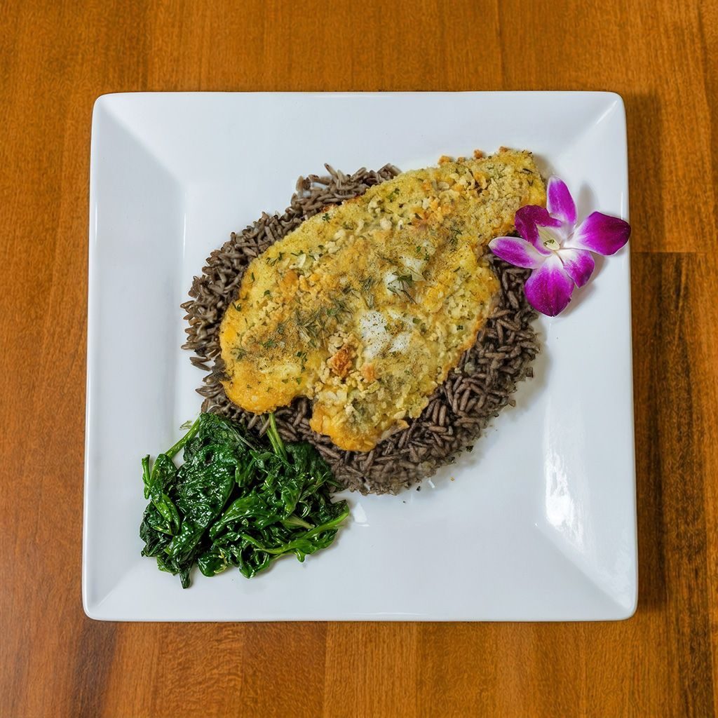 Baked Haddock.