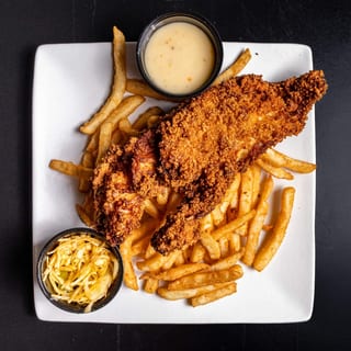 Beer-Battered Fish & Chips